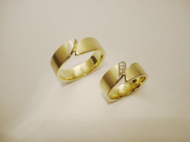 Trouwringen voor hem en haar